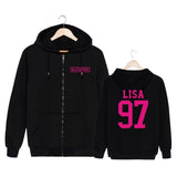 Blackpink Zippered Hoodie